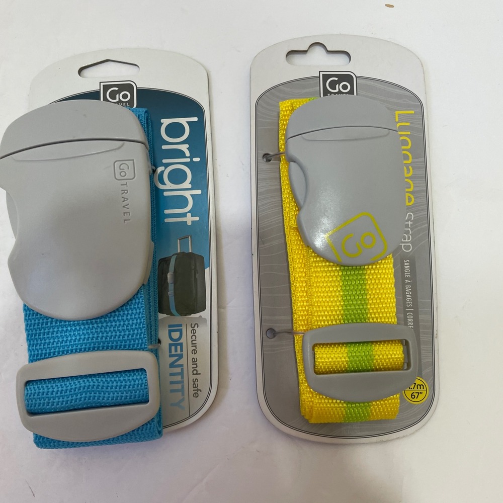 NEW WITH TAGS TWO GO TRAVEL‎ LUGGAGE IDENTITY STRAPS